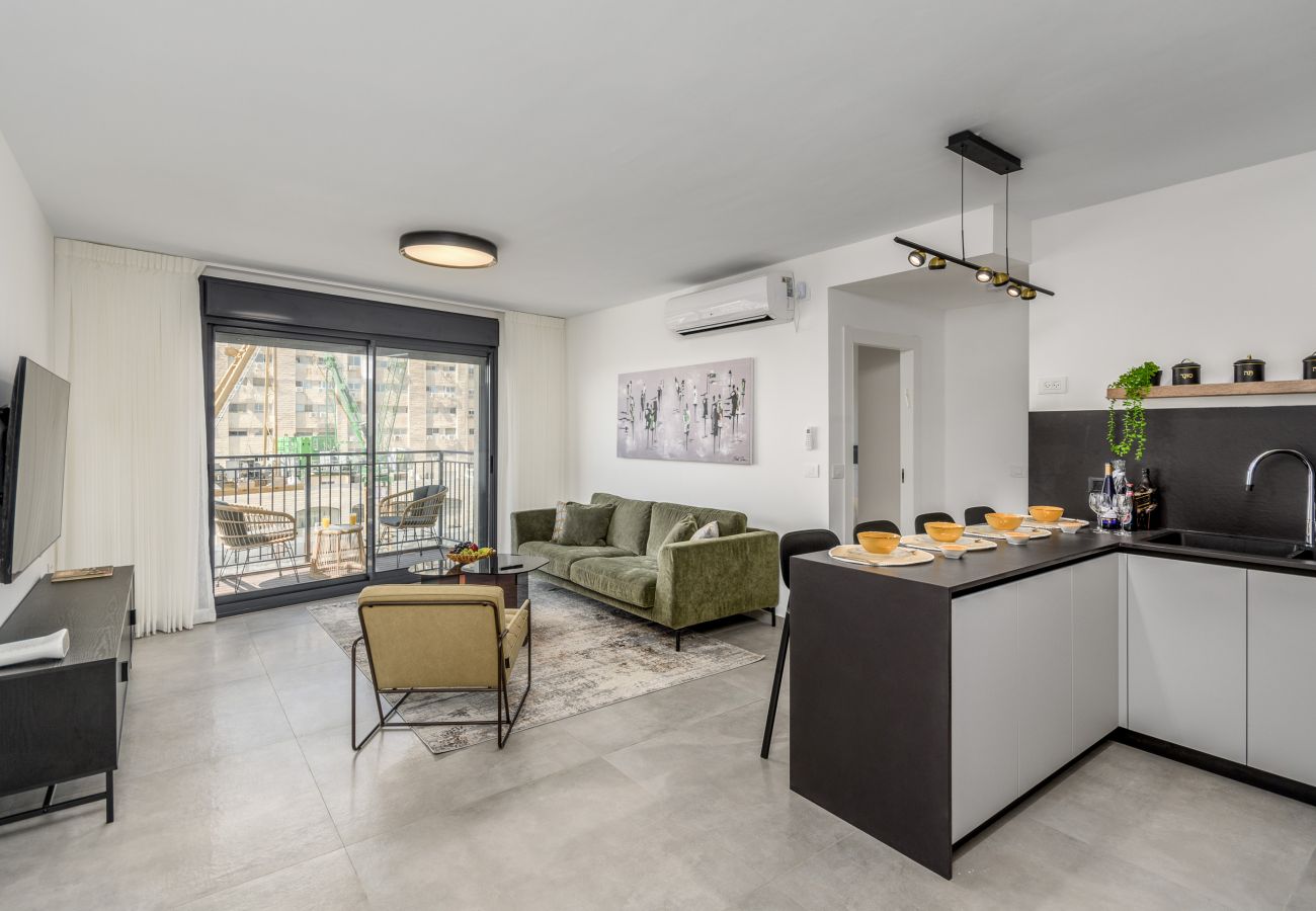 Appartement à Jerusalem - Jerusalem Center | 2BR Design Balcony 