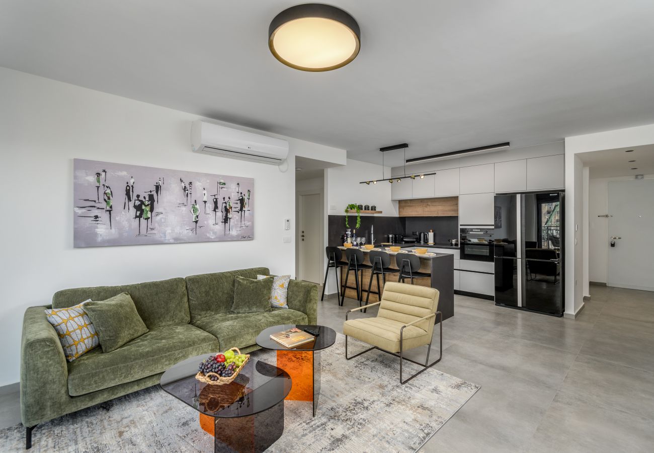 Appartement à Jerusalem - Jerusalem Center | 2BR Design Balcony 