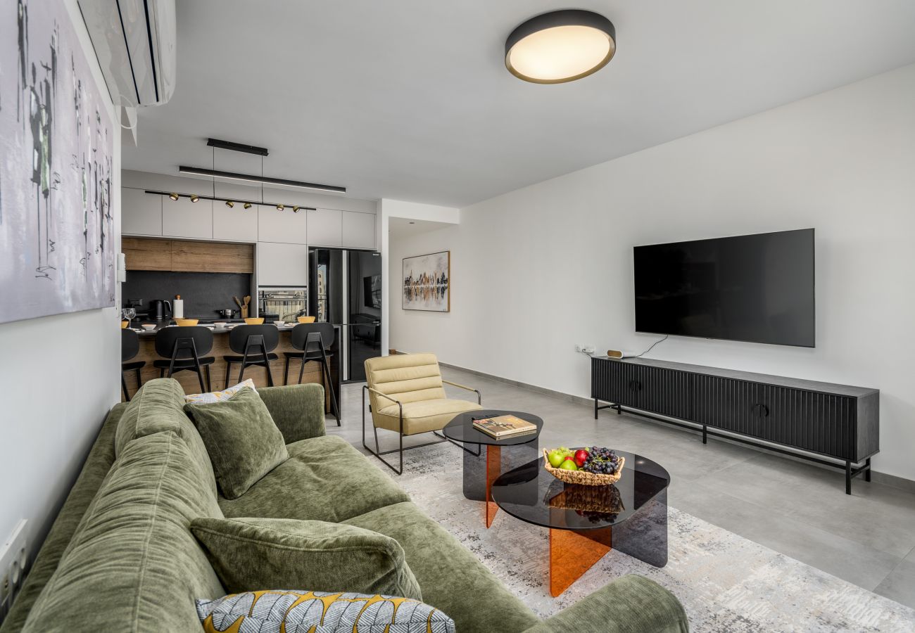 Appartement à Jerusalem - Jerusalem Center | 2BR Design Balcony 