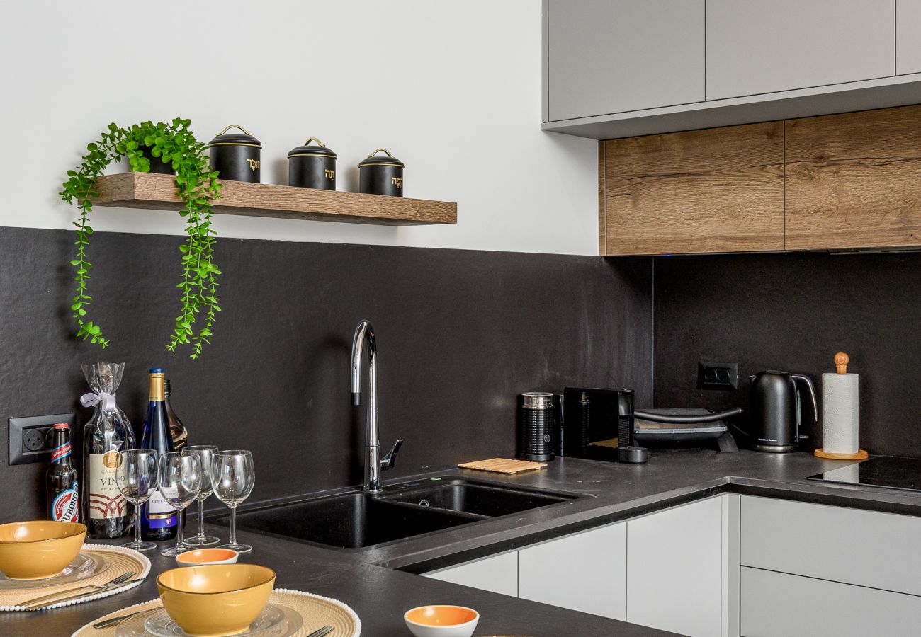 Appartement à Jerusalem - Jerusalem Center | 2BR Design Balcony 