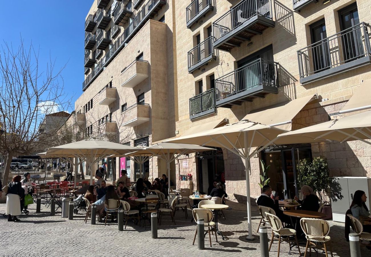 Appartement à Jerusalem - Jerusalem Center | 2BR Design Balcony 