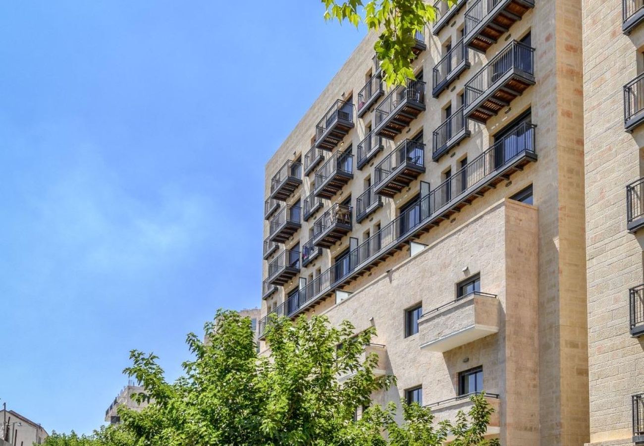 Appartement à Jerusalem - Jerusalem Center | 2BR Design Balcony 